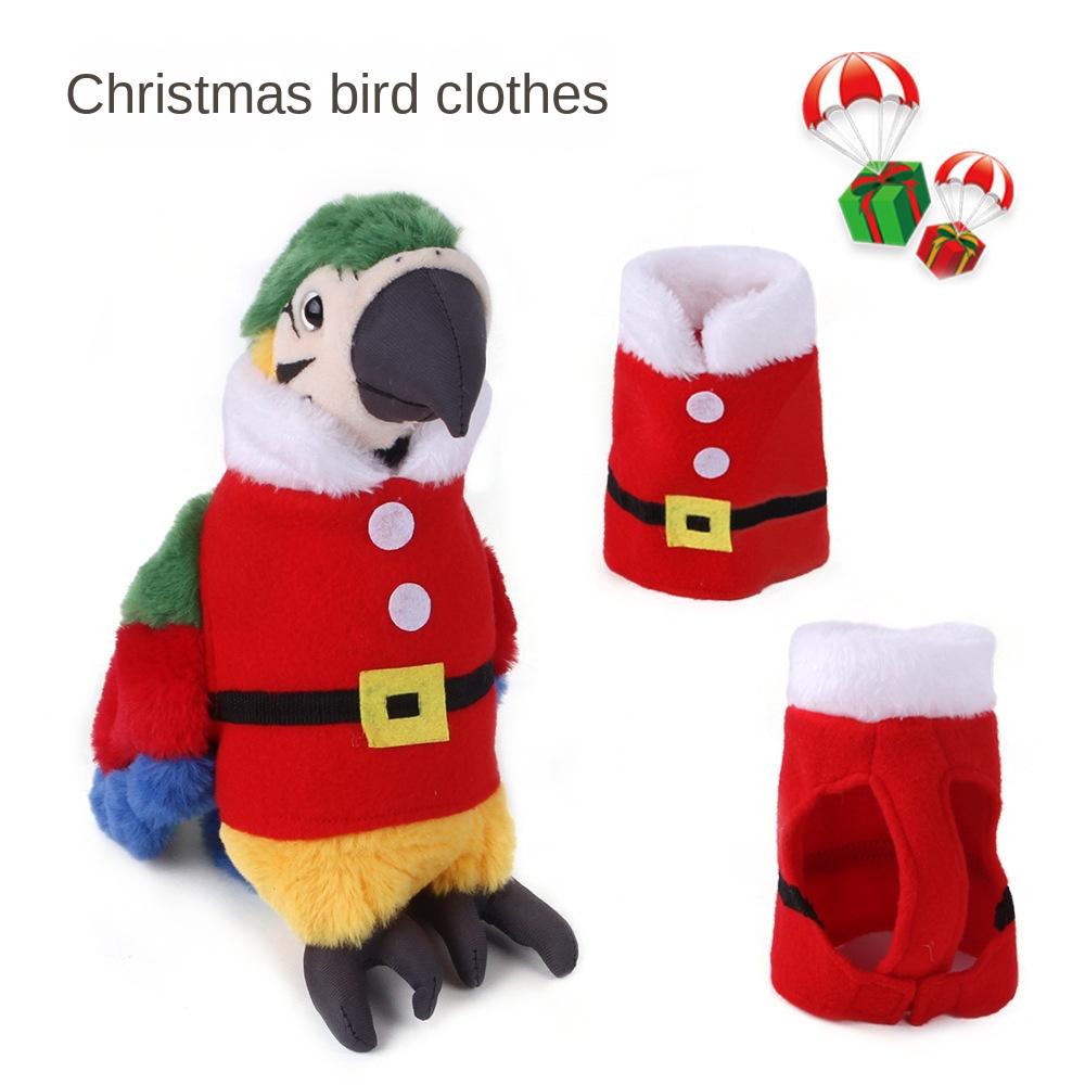 Новое платье для ухода за птицами, Рождественская толстовка с попугаем, Рождественская птица, теплые вещи, новогодний подарок, рождественские костюмы с попугаем, выбор на Рождество