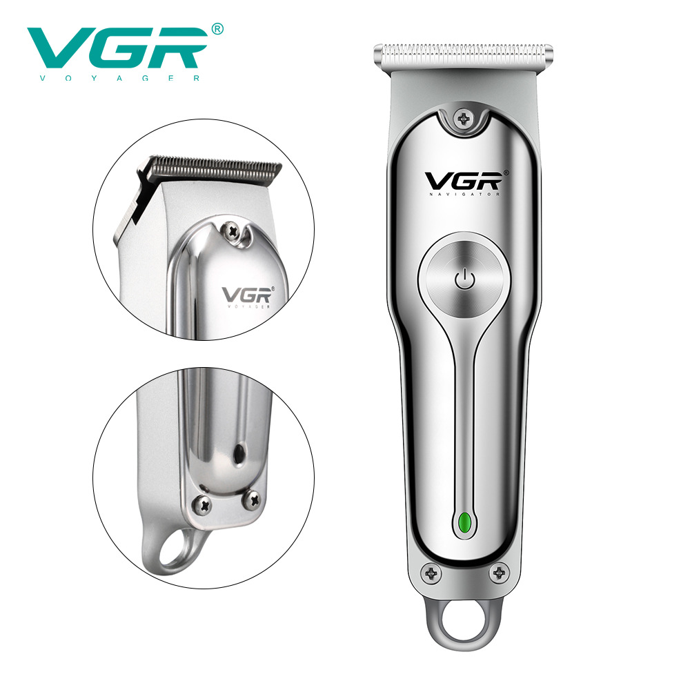 VGR Hair Clipper Rechargeable Clipper Electric Hair Cutting Machine Professional Household Cordless Clippers for Men V-071