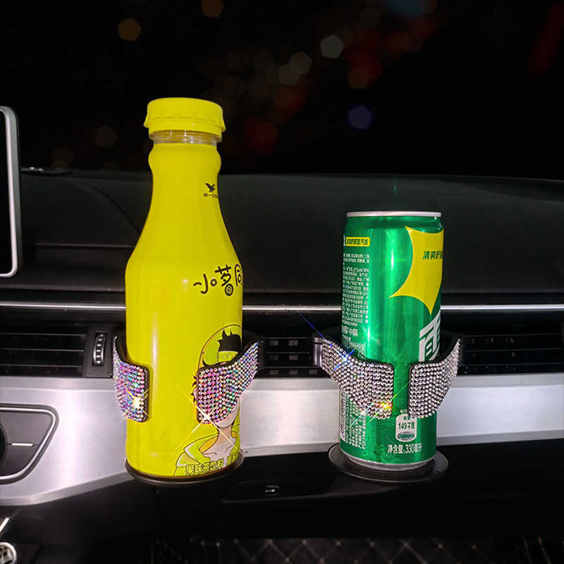 Nowy kubek samochodowy Piolder Air Vent Outlet Drink wodoodporodek butelki do kawy Regulowany organizator uniwersalne akcesoria
