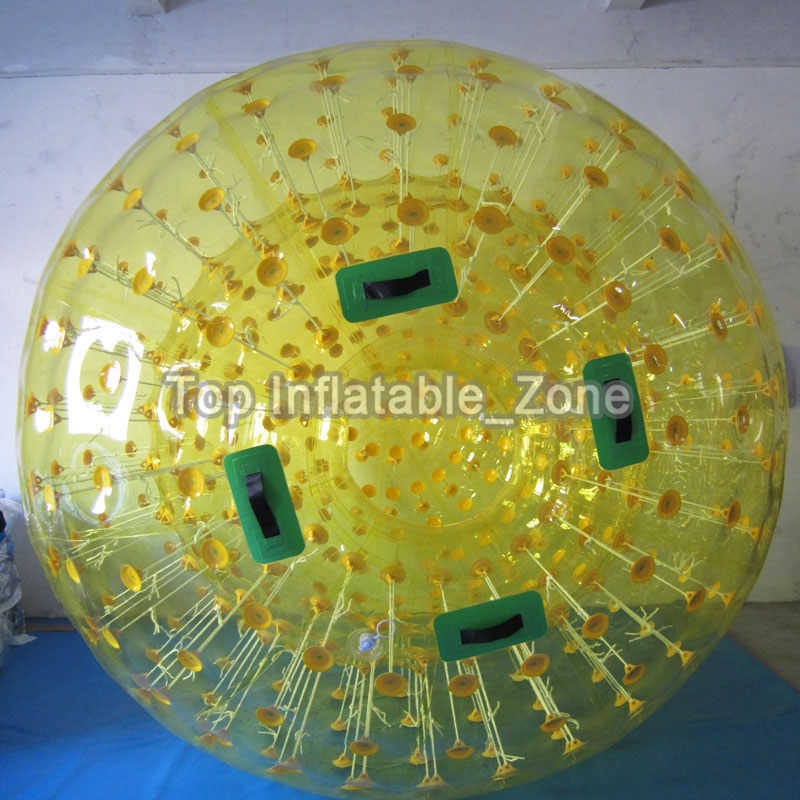 Toppkvalitet Uppblåsbar hamsterboll för vuxna 3M PVC/TPU gräsboll Zorb Ball Roller Ball Giant uppblåsbar zorberingsboll rolig