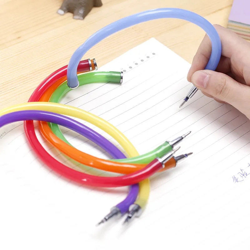 Colorful Bracelet Ball Pen Cute Creative Cartoon Ballpoint Pen Bracelet Ball Point Pen/Stationery Wrist Office School Supplies Gift 390