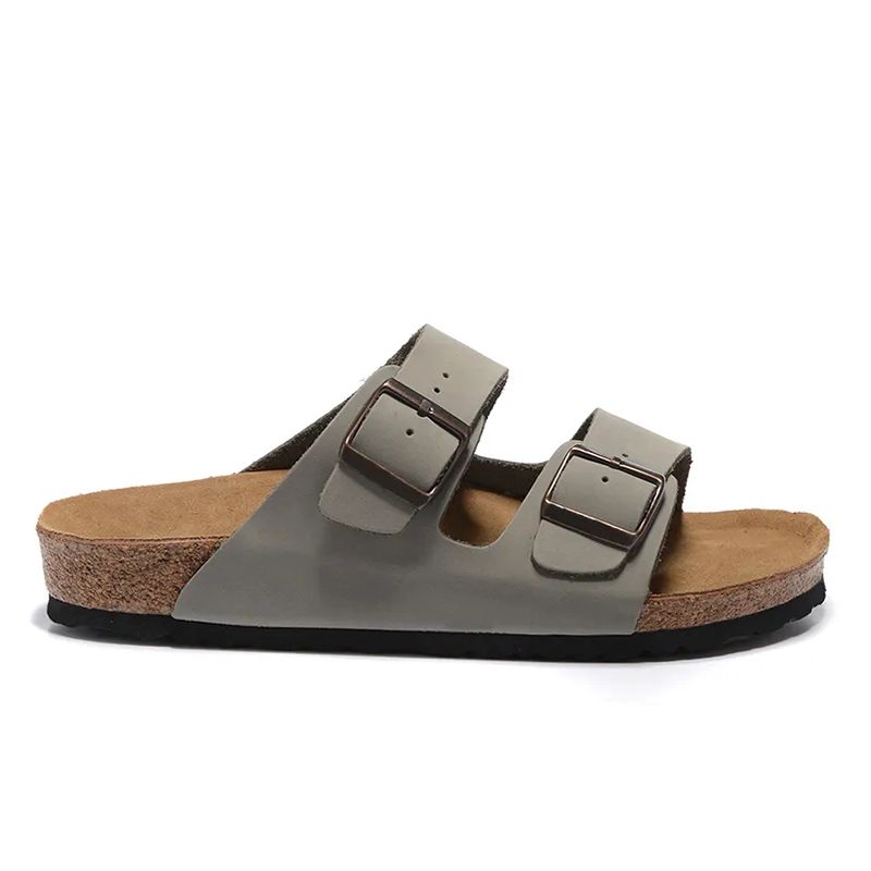 Luxuriöse Designer-Boston-Clogs, Hausschuhe, Plattform, weiches Fußbett, Wildleder, Herren- und Damen-Sommerplattform, Outdoor-Sandalen, Leder, Filzschieber, Schnallenriemen, Flip-Flops