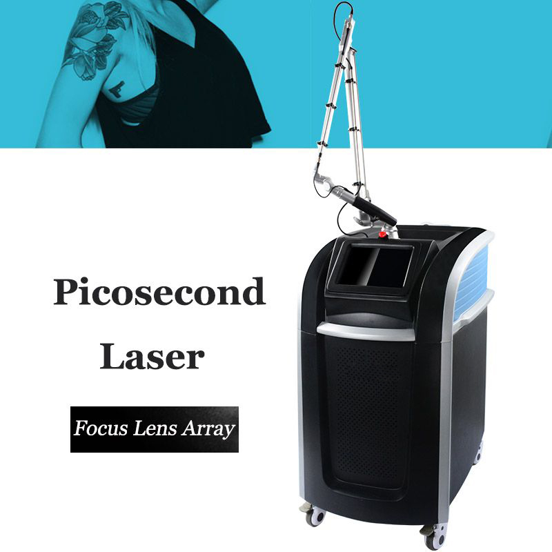 la potente macchina originale Pico Laser Picosecond con la Corea del Sud ha importato 7 giunti Lazer arm Spot Removal Carbon Peel Facial equipment