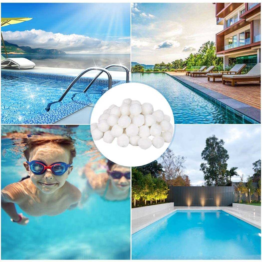 New 200g/300g/500g/700g fiber ball water treatment filter medium swimming pool cleaning environmental protection swimming pool filte