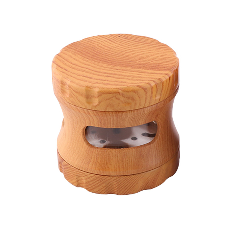 Smoking Pipes 63MM resin imitation wood smoke grinder