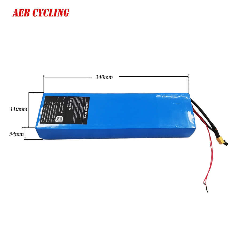 MATE X replacement Li-ion battery pack 52V 48V 14.5Ah 48V 17.5Ah PVC Li-ion battery for foldable ebike without case and charger