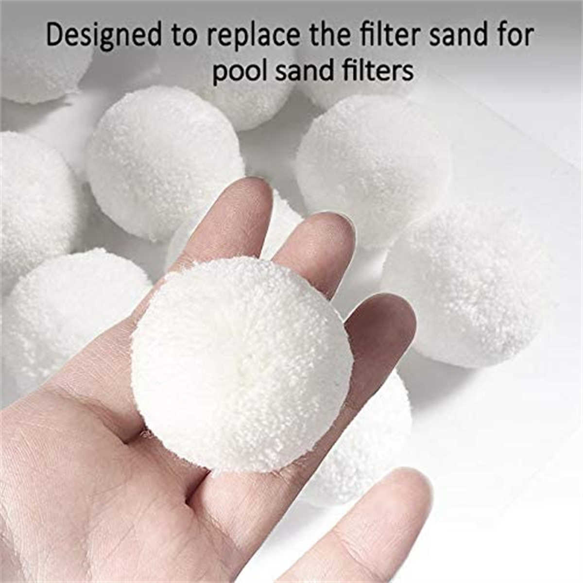 New 200g/300g/500g/700g fiber ball water treatment filter medium swimming pool cleaning environmental protection swimming pool filte