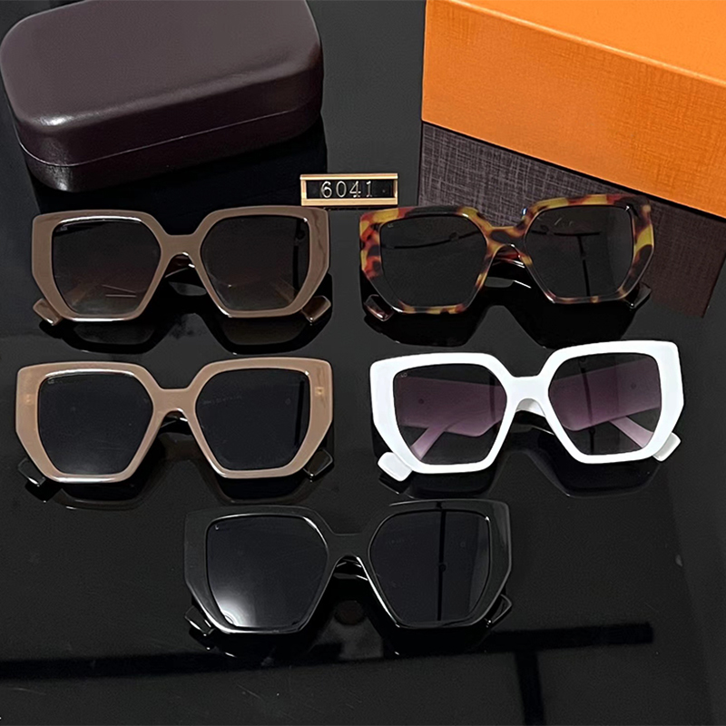 Designer sunglasses luxury glasses protective eyewear design UV380 Alphabet design sunglasses driving travel beach wear Fashion sun glasses box very good