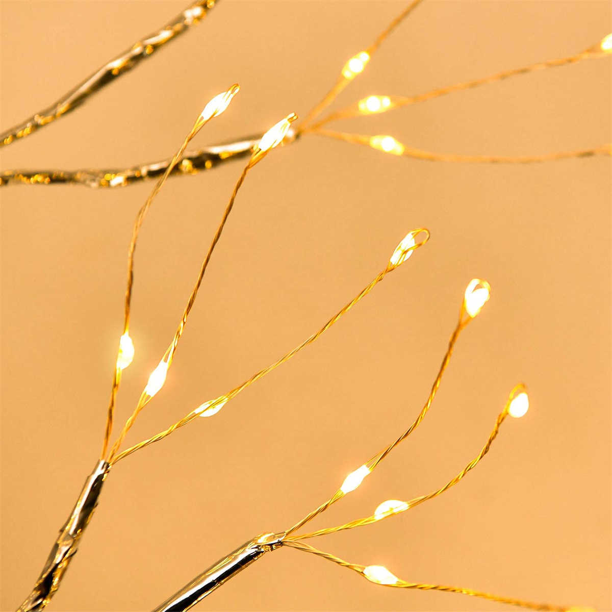 New 60cm birch tree led light Easter decoration egg hanging tree suitable for Easter family holiday party decoration