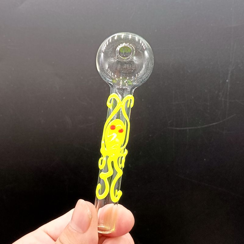 Noctilucência e multicolorido queimador de óleo de água cachimbos polvo galho de árvore para tabaco shisha