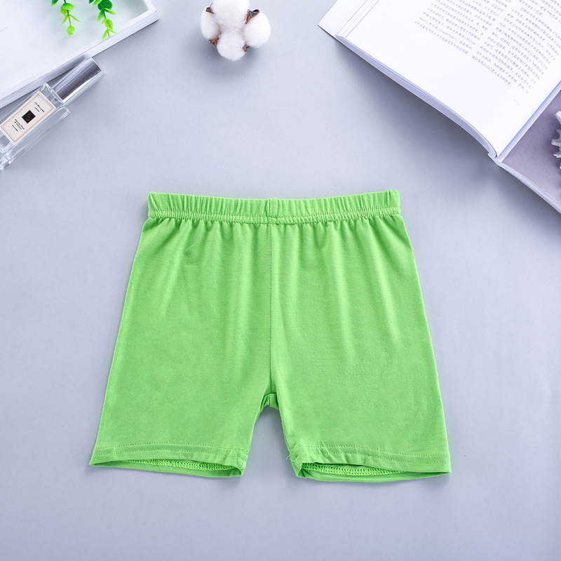 Girls' Safety Pants Modal Cotton Shorts Summer Fashion Short Leggings for Girls Safety Panties Boxer Briefs Baby Candy Color Short Tights Underwear BC699