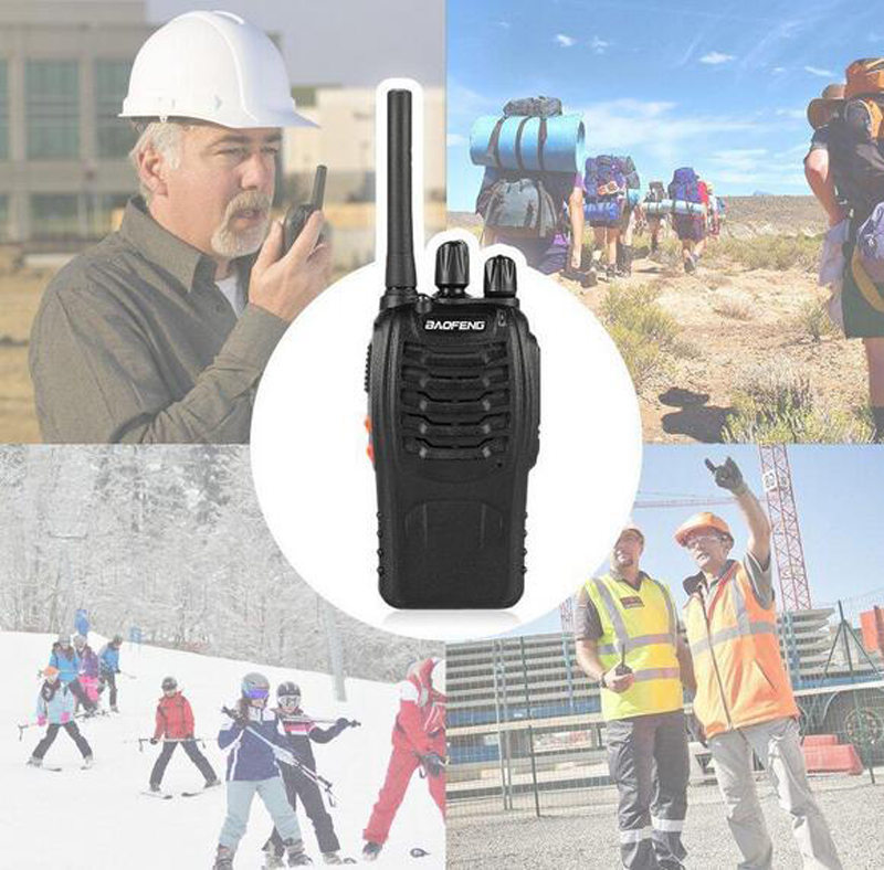 Original Baofeng BF-88E Portable Handheld Walkie Talkie 1500mAh PMR 16 Channels BF88E Handy Radio