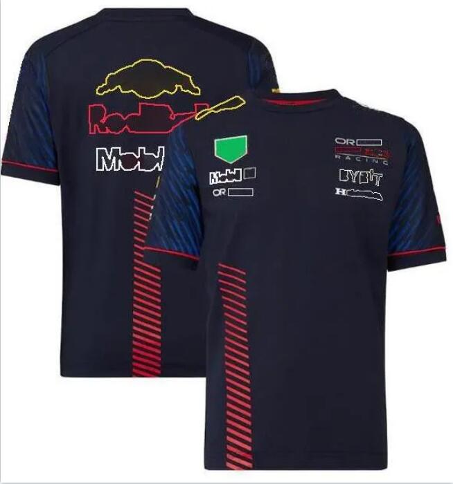 Nieuwe F1-racejersey zomertrui met korte mouwen en dezelfde stijlaanpassing