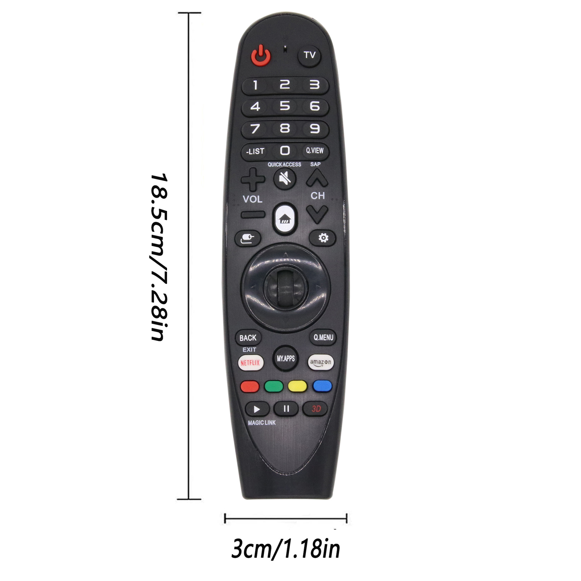 AN-MR18BA Remote Controlers Smart TV Control Replacement Controller For LG 19BA AKB753 AKB75375501 MR-600 MR650