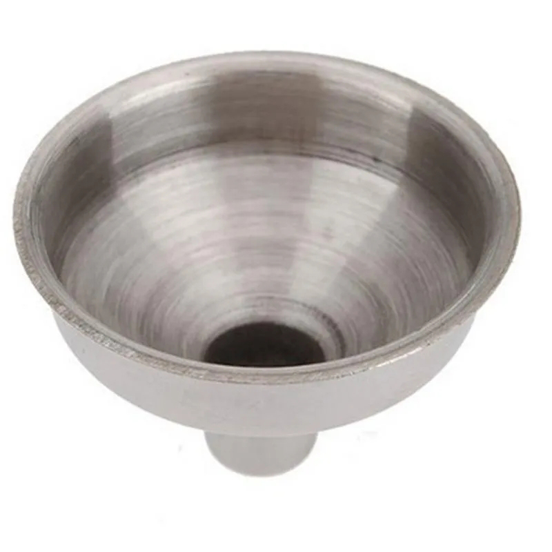 35*25mm de funil de frasco de quadril de aço inoxidável para todas as ferramentas de cozinha de quadril mini funil universal de vinho portátil