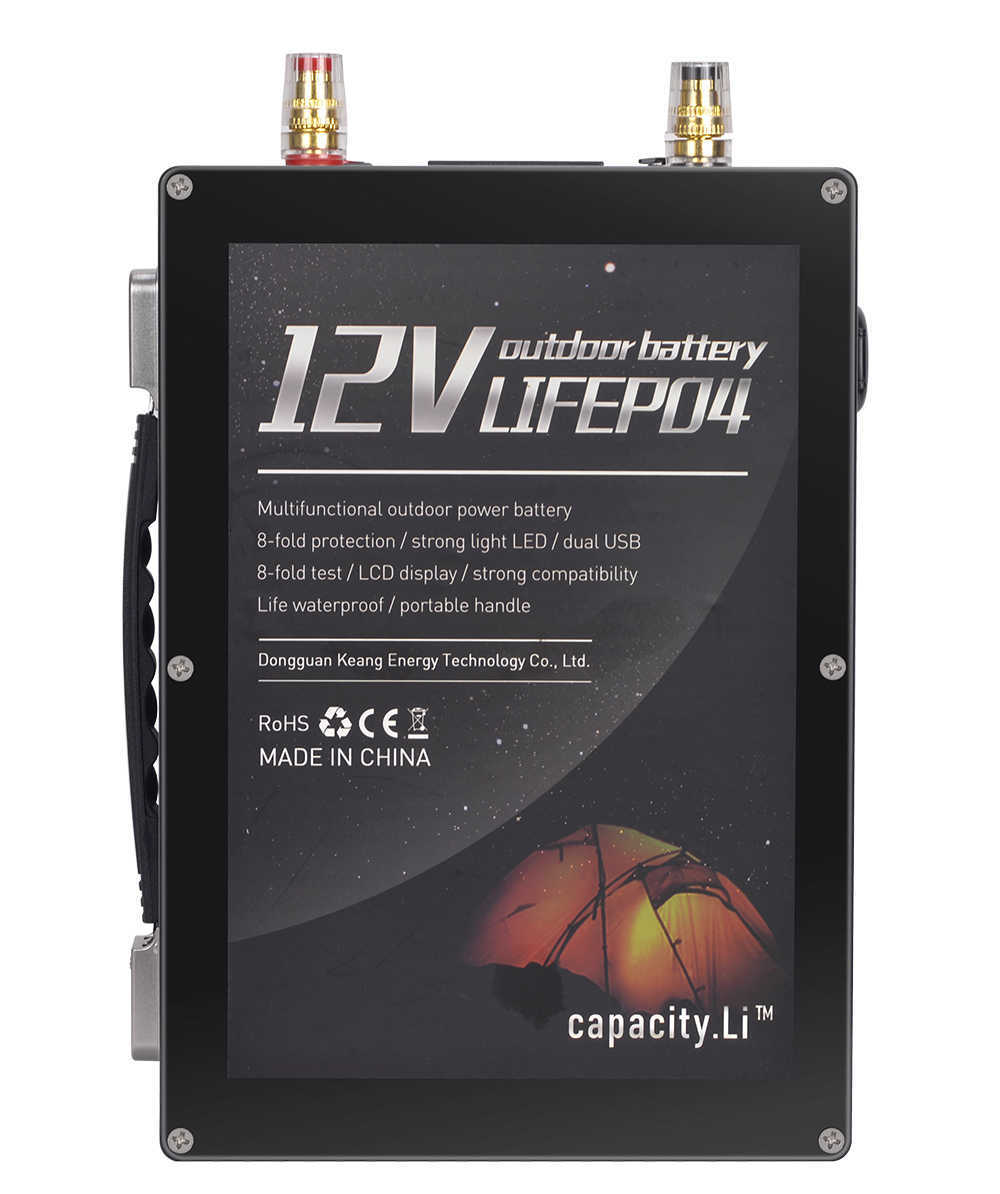 Batterie Lithum 12V 30AH40ah50AH avec batterie Rechargeable DC2USB batterie de secours multifonctionnelle pour moteur camping en plein air