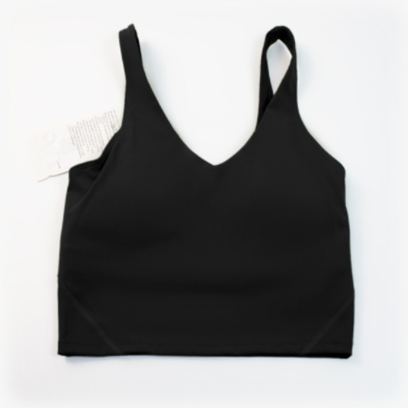 Klasyczne popularne fitness Bra But Miękkie kobiety Sport Tank Gym Crop Kamizelka joga Piękno wstrząs wstrząsu wstrząsowy z wyjmowaną klatką piersiową hurtowo lu-068