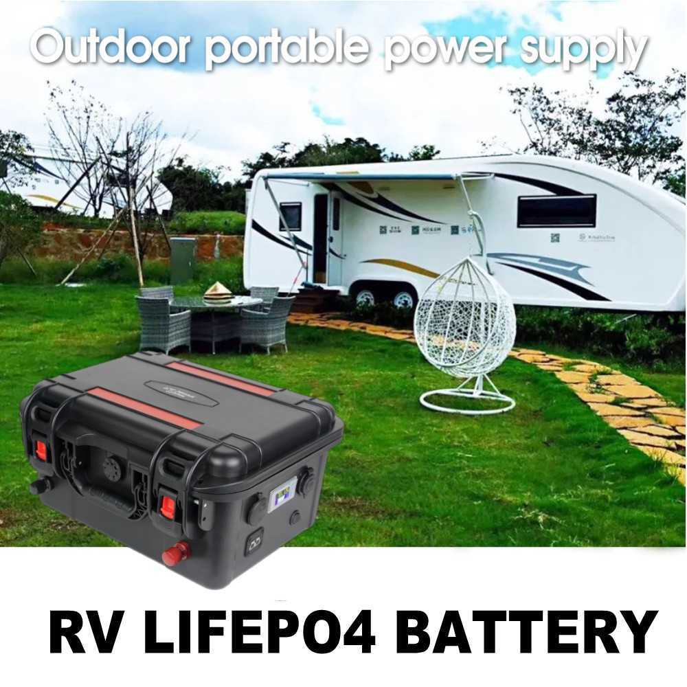 12V Lifepo4-Akku 100Ah 120Ah 150Ah Lithium-Akku 200Ah Power Back für Campingboote Wechselrichtermotor Wohnmobil