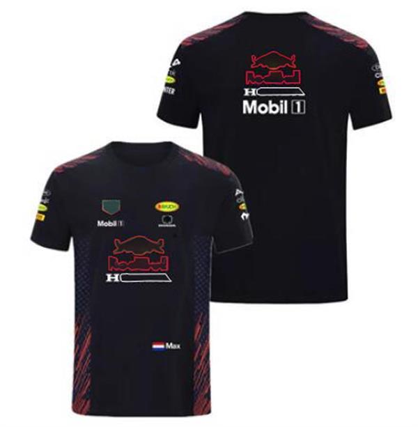 Polos pour hommes F1 Racing T-shirt à manches courtes Summer Team Jersey Jersey le même personnalisable 0VI0