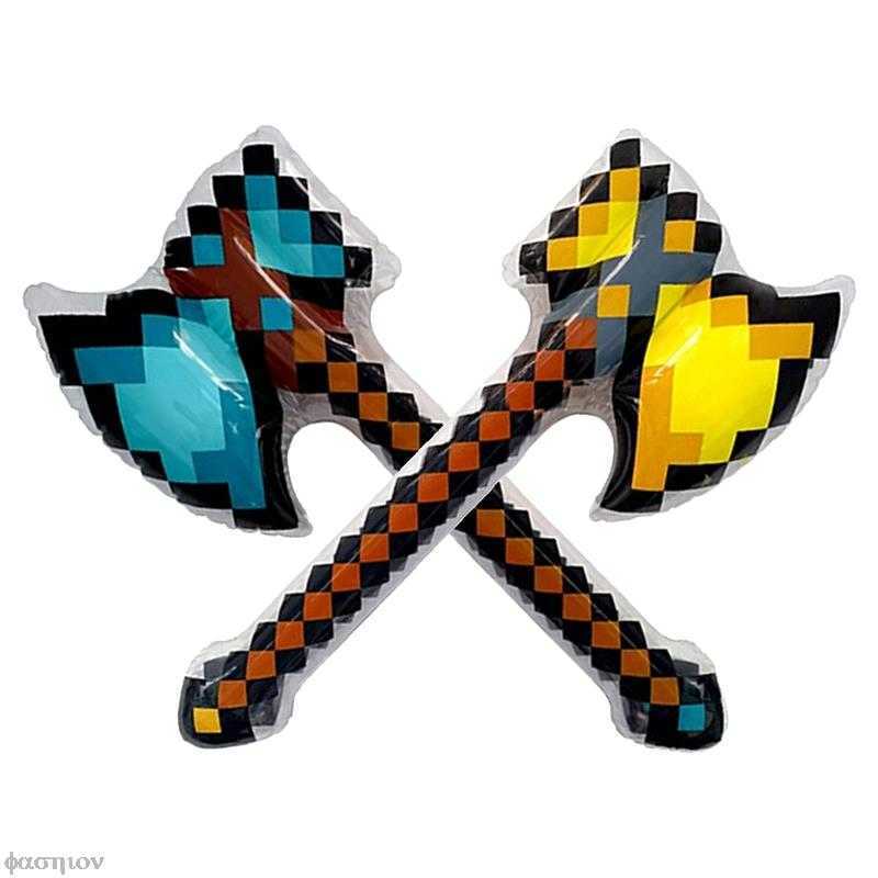 Детские надувные игрушки Balloon Sword Axe Axe Lattice Детская вечеринка