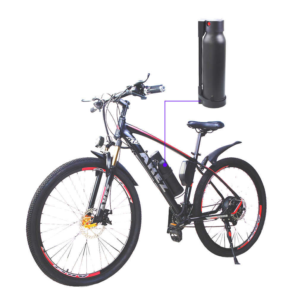 Batterie de secours au Lithium 36V 10.5Ah montée sur cadre furtif nouvelle Version petite bouteille pour vélo électrique 250W 350W