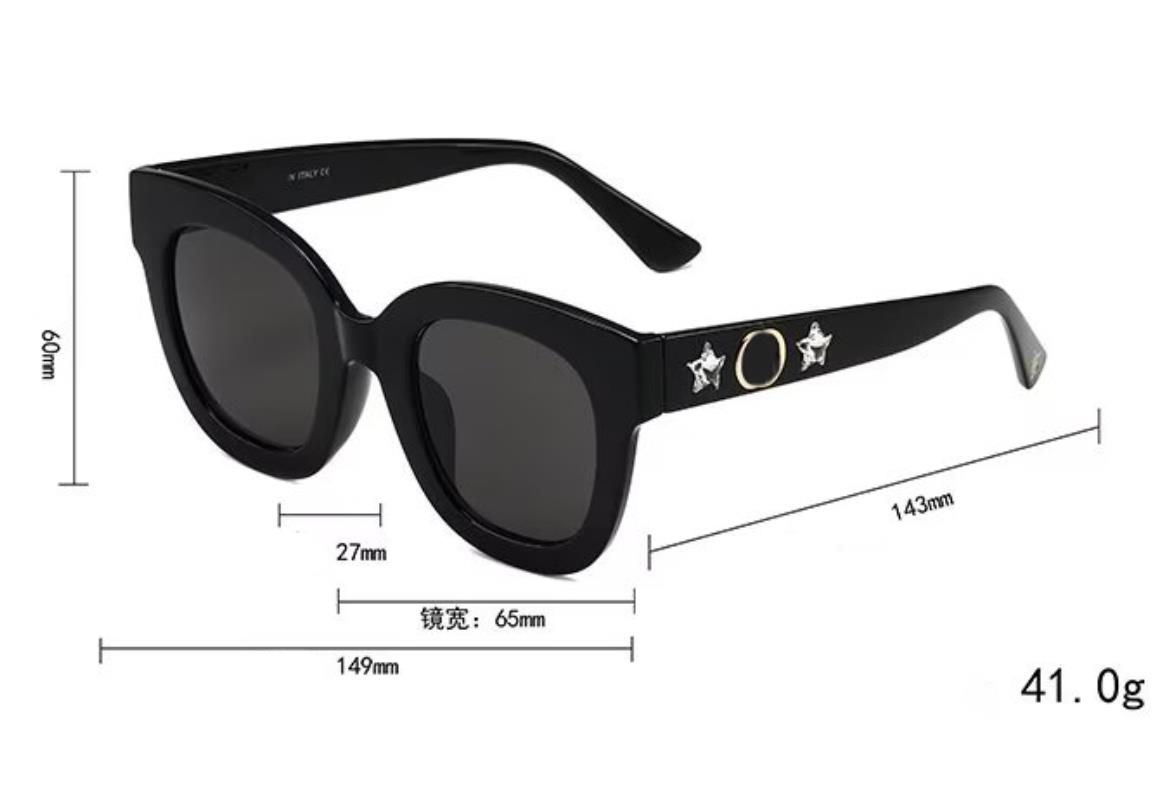 큰 프레임 선글라스 남성 및 여성 디자이너 0208 선글라스 UV 보호 편광 안경
