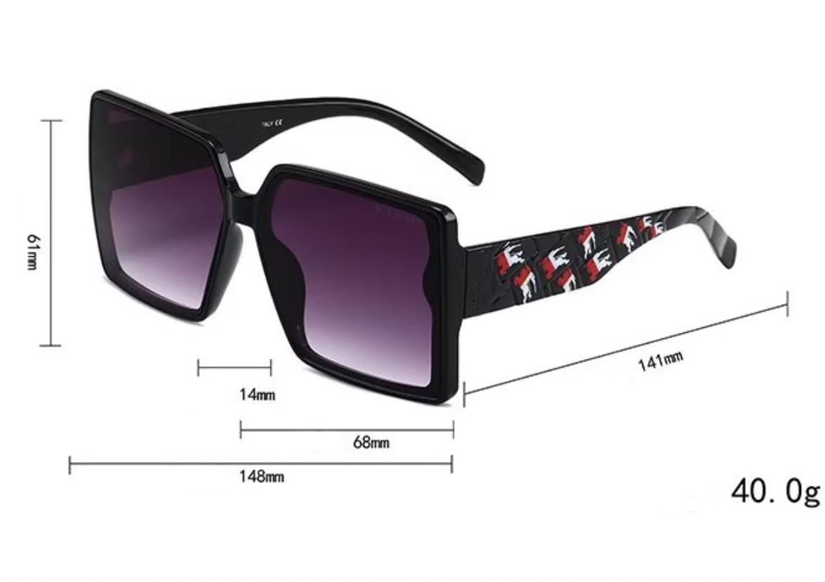 2023 mode lunettes de soleil hommes et femmes designer 4166 avec boîte lunettes de soleil protection UV lunettes polarisées