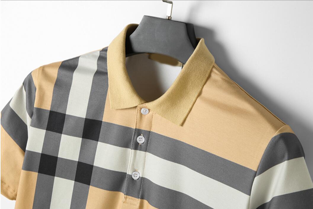 Mens Designer Polo Shirt Summer Shirt Broderie À Manches Courtes Casual Hommes T Shirt # 001