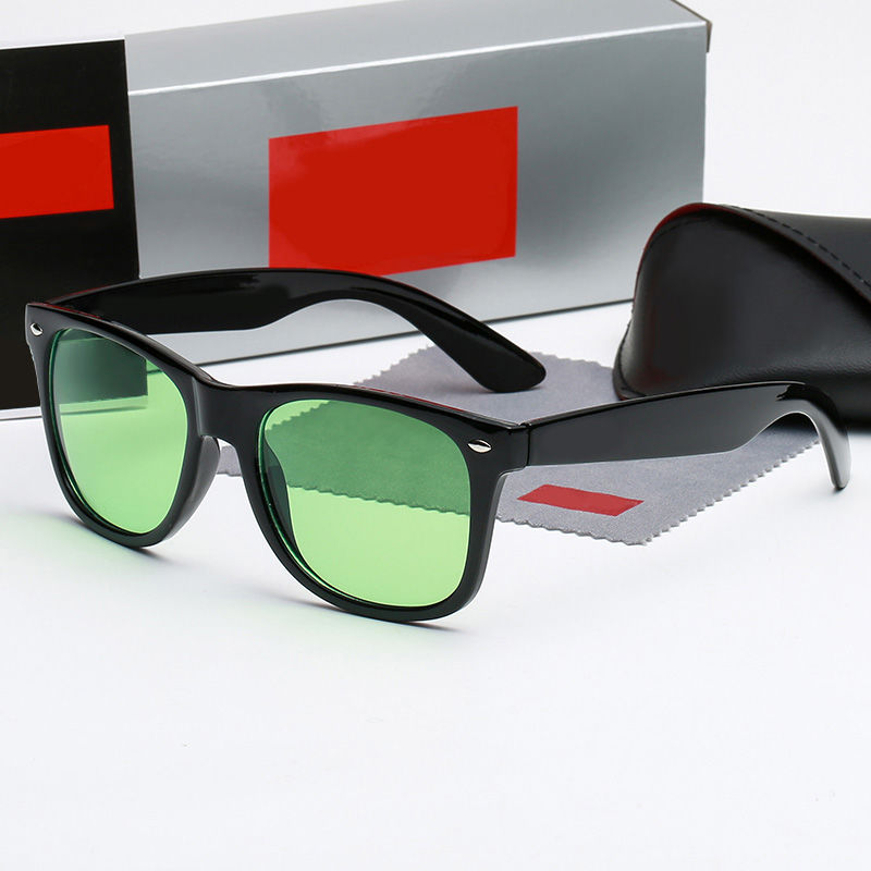 مصمم نظارات شمسية رجالي نظارات أشعة الشمس UV400 لها وظيفة استقطاب الأزياء إطار النظارات الرفاهية عالية الجودة 18 لونا مع المربع الأصلي D2140