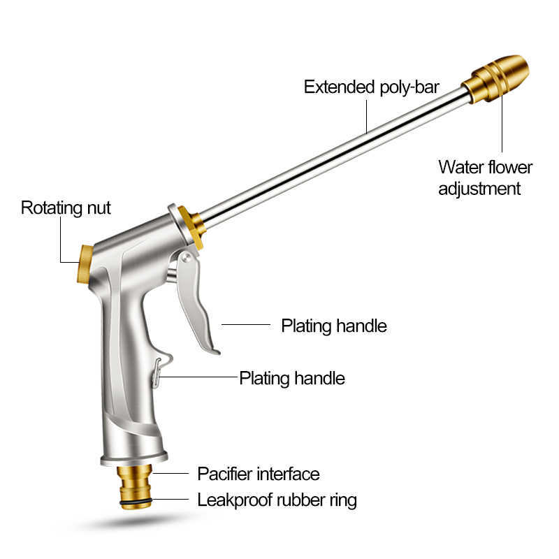 Другие садовые принадлежности многофункциональный садовый водоподр с брызги. Домохозяйство с разбрызгивателем высокого давления.