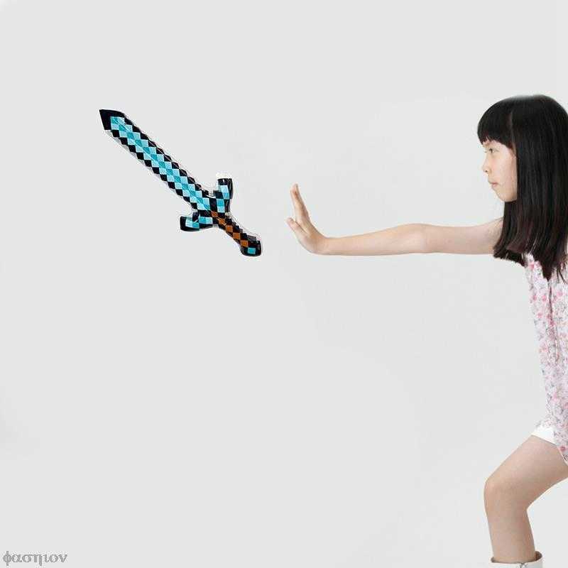 Children's Inflatable Toys Balloon Sword Axe Lattice Children's Party Decoration Confrontation Toys Man Woman Boys Girls