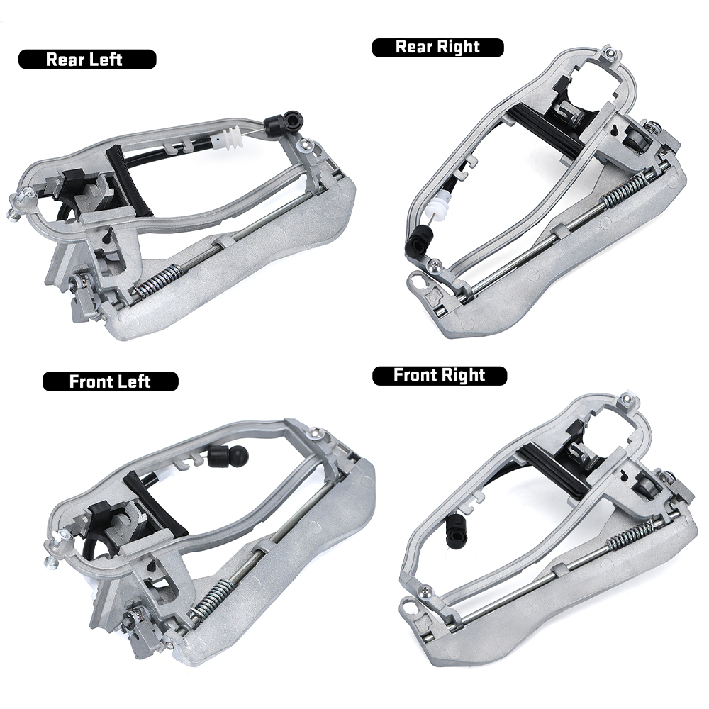 Deurhandgreep Binnenaan Buiten Voorzijde Links Rechts Voor BMW X5 E53 51218243615 51218243616 51228243635 51228243636 PQY-LCK02