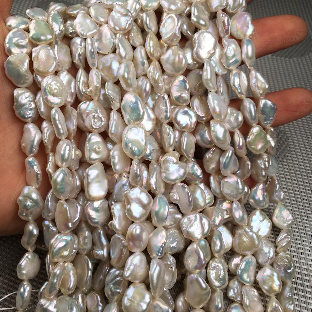 Pärlor naturliga sötvatten pärla pärlor oregelbunden form isolering stans lösa pärlor för smycken gör diy halsband armband accessorie