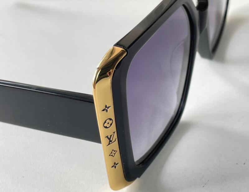 Очки 5A L Z1664E Moon Square Очки со скидкой Дизайнерские солнцезащитные очки женские из ацетата 100% UVA/UVB с сумкой для очков Fendave Z1661E