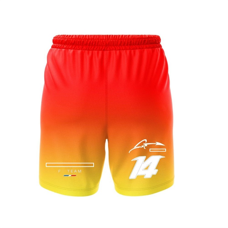 F1 Racing Shorts Formula 1 Мужские повседневные модные шорты Удобные дышащие шорты для улицы Летние плавки Спортивные шорты