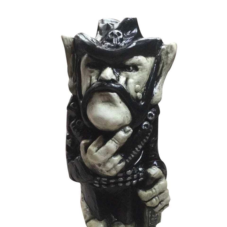 Nowate przedmioty wysłane w ciągu 12 godzin ikony Lemmy Rock Sculpture The Lemprechaun Statua Statue Yard Lawn Ornamnet Outdoor Garden Decor 2021 G230520