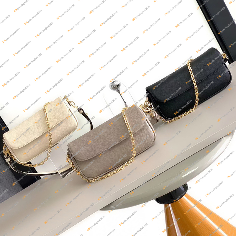 Bayanlar Moda Günlük Tasarım Lüks Cüzdan Zincir Sarmaşık Çanta Çanta Çanta Çantası Crossbody Omuz Çantası Messenger Çantası Üst Ayna Kalitesi M82154 M82211 M82210 POWH CURSE