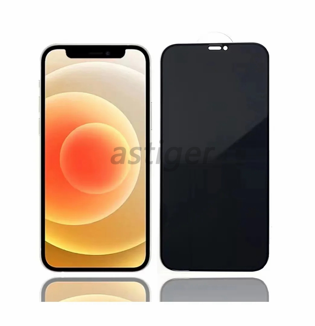 Full Cover Privacy Anti-peeping anti-spy Glass screen protector For iPhone 15 14 13 12 11 Pro max XR XS 6 7 8 Plus 9H Tempered Glass in retail box