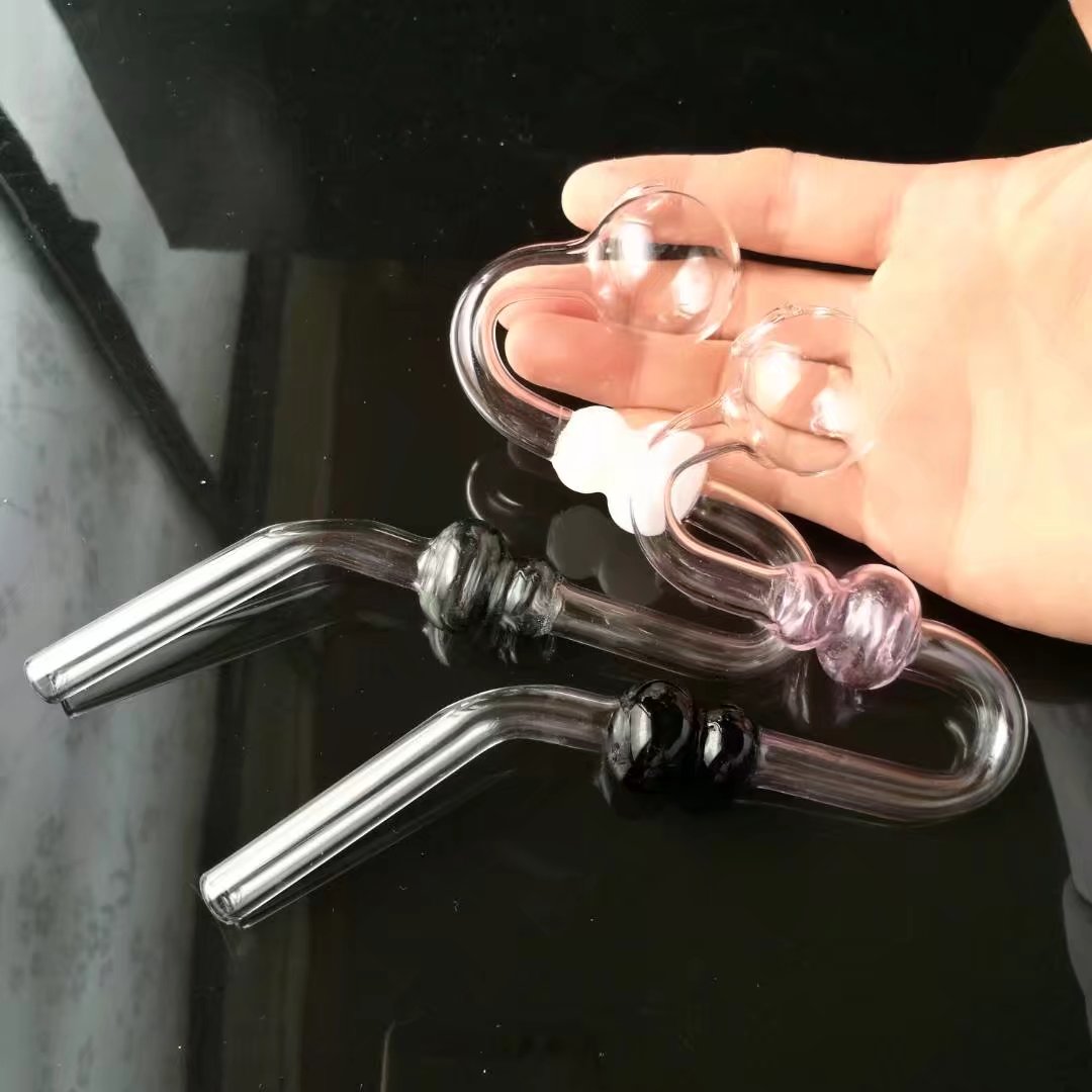 Tuyaux de fumée Hookah Bong Glass Rig Oil Water Bongs Pot de serpent gourde coloré