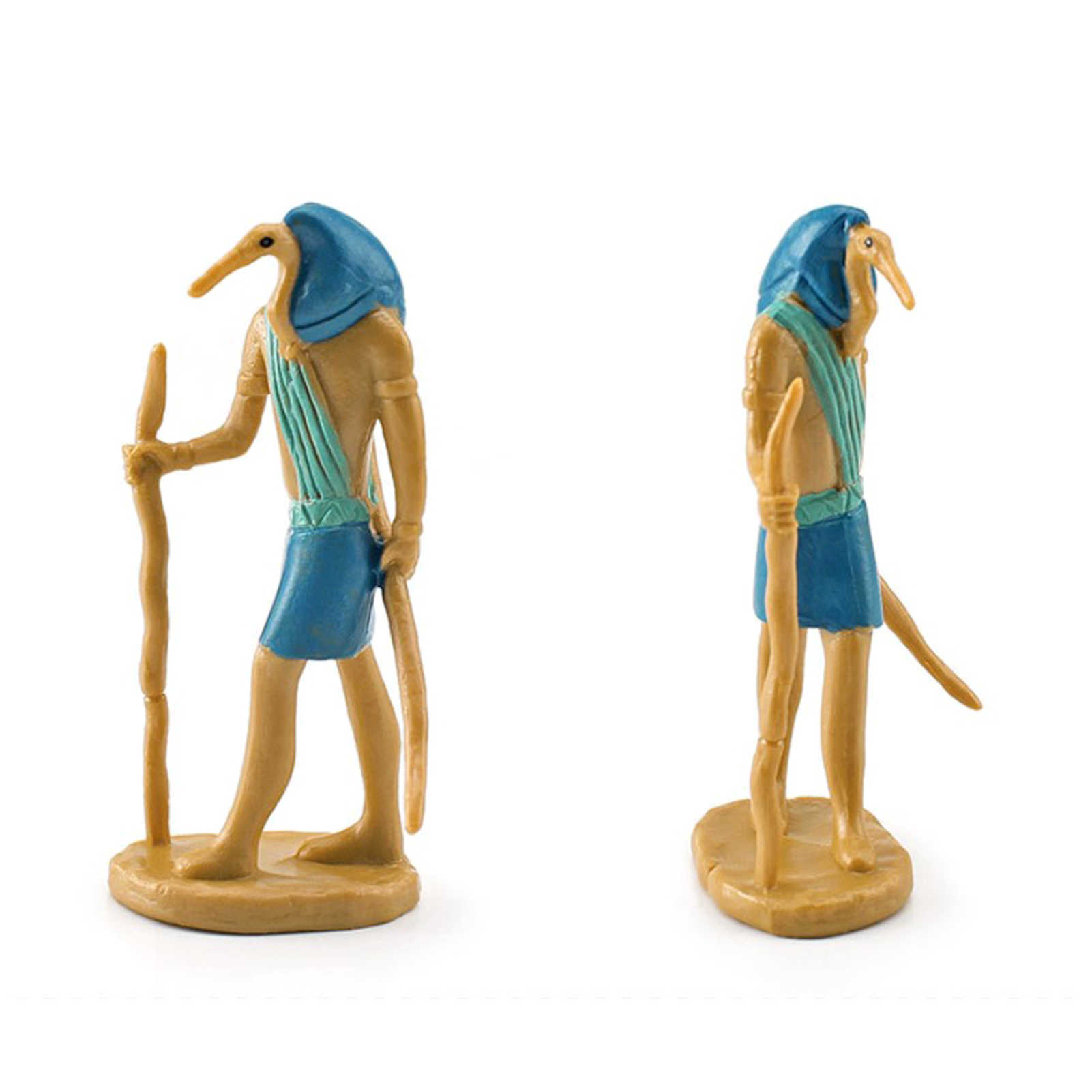 Nowością pozycje Symulacja starożytne egipskie ozdoby Miniaturowe egipskie bogowie i boginie figurka zestaw anubis sphinx piramidy zabawki g230520