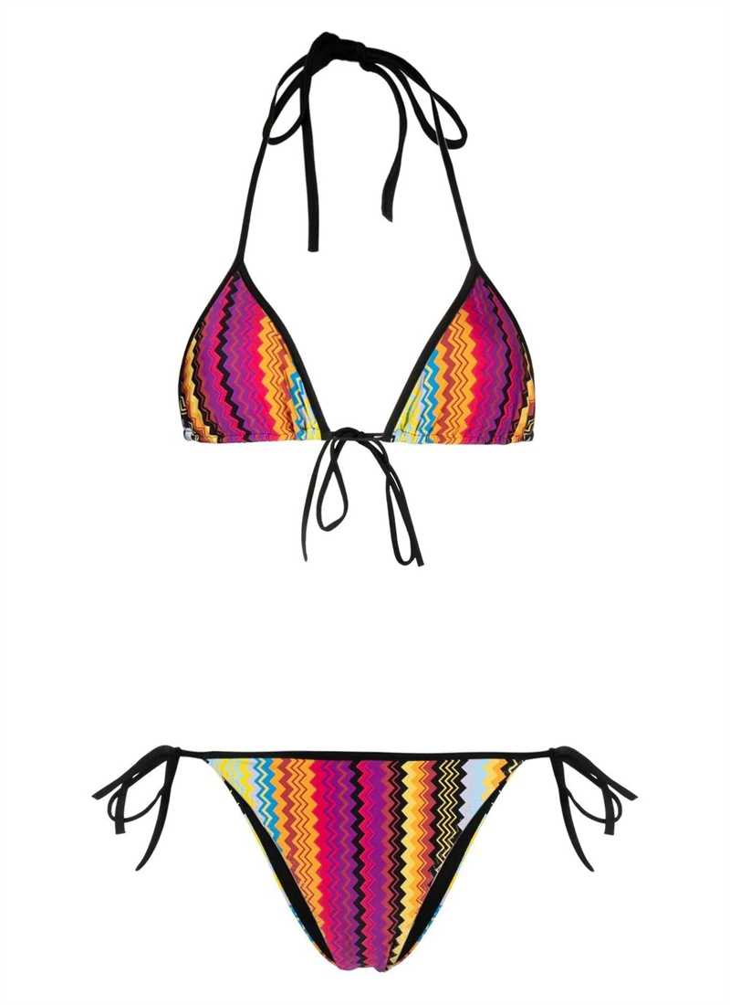 Gradient Swimwear Women Coloured swimsuits Bikini set Fashion Bathing Suit Summer Beach