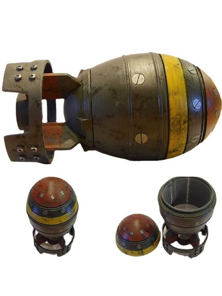 Nowości Mini nuke bomba do przechowywania bomby retro żywica figurka figurka sztuka