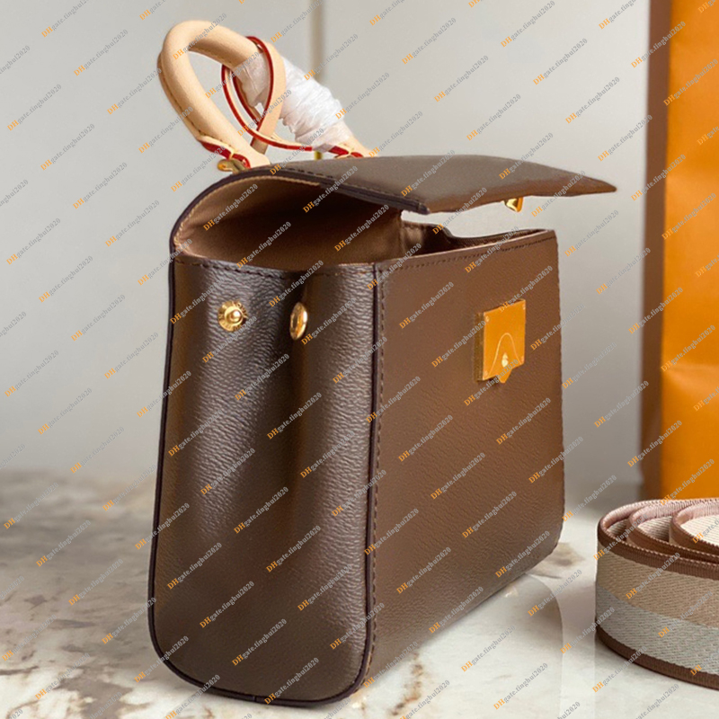 Moda moda mody design luksusowa torba cluny torebka krzyżowa torba na ramię Messenger Torka Top Mirror Jakość M46055 M46372 M46374 3 Rozmiar torebki torebki