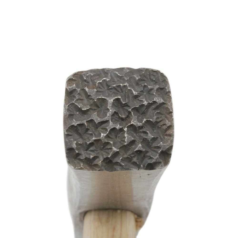 Equipments Metal Flower Texture Hammer Silversmith Mallet Puncher Craft Printing Jewelry Tool