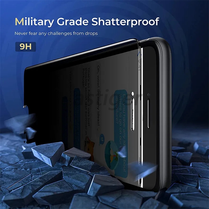 Privacy Screen Protector Voor iPhone 14 Plus Pro Max 7 8 Anti-spy Gehard Glas XR XS 11 12 13 Mini Anti-kras Beschermende Film met retail pakket