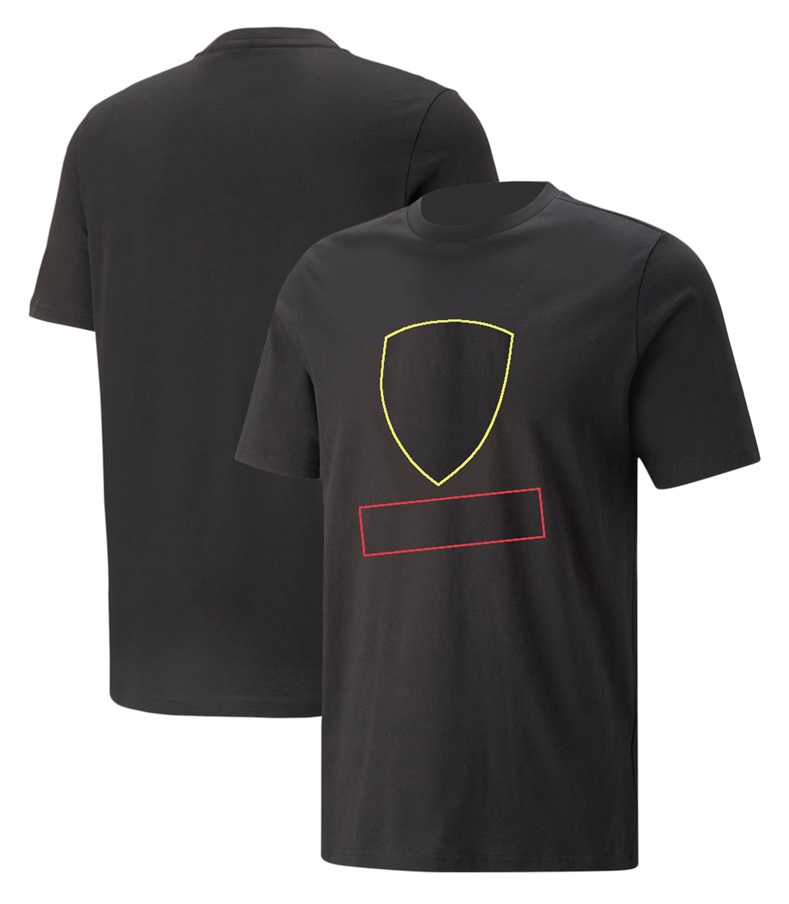 Nouveaux t-shirts pour hommes et femmes Polo F1 de Formule 1 Vêtements des meilleurs pilotes d'équipe d'été Col rond Manches courtes Vêtements de course à séchage rapide sur mesure pour les fans de grande taille