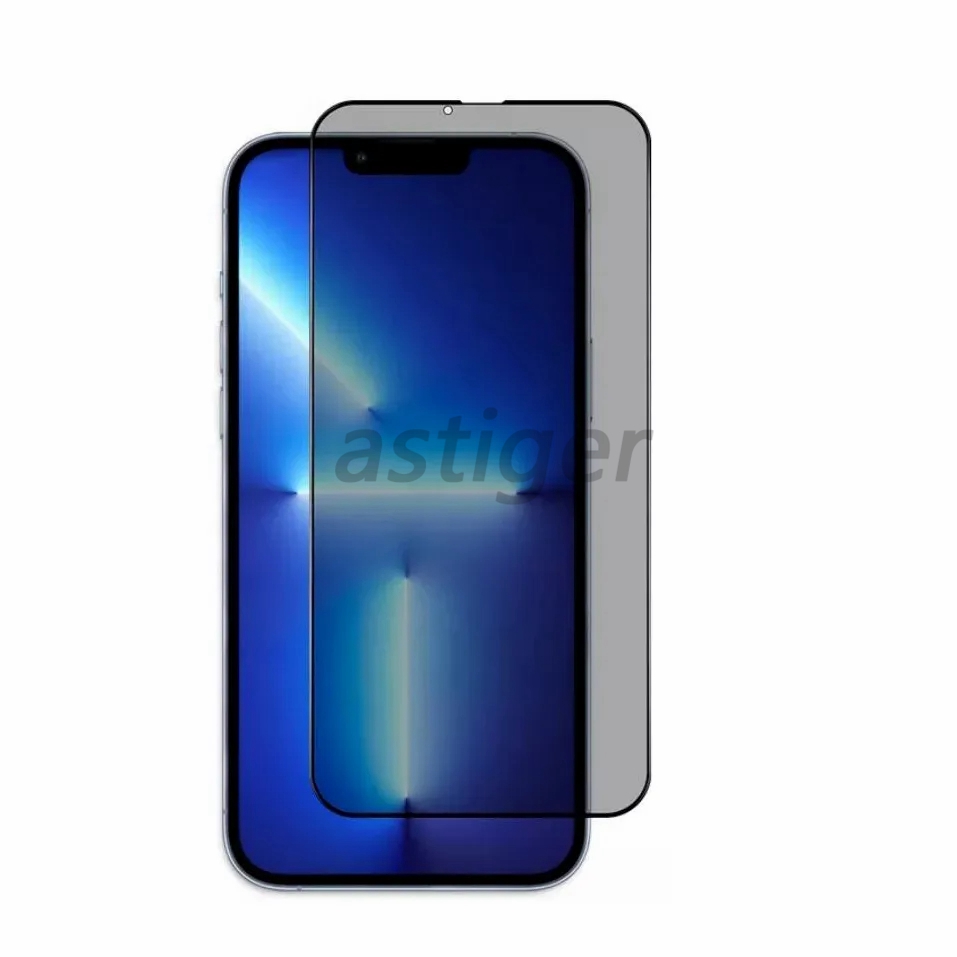 Protecteur d'écran en verre anti-espionnage anti-espionnage pour iPhone 15 14 13 12 11 Pro max XR XS 6 7 8 Plus Verre trempé à couverture complète dans une boîte de vente au détail