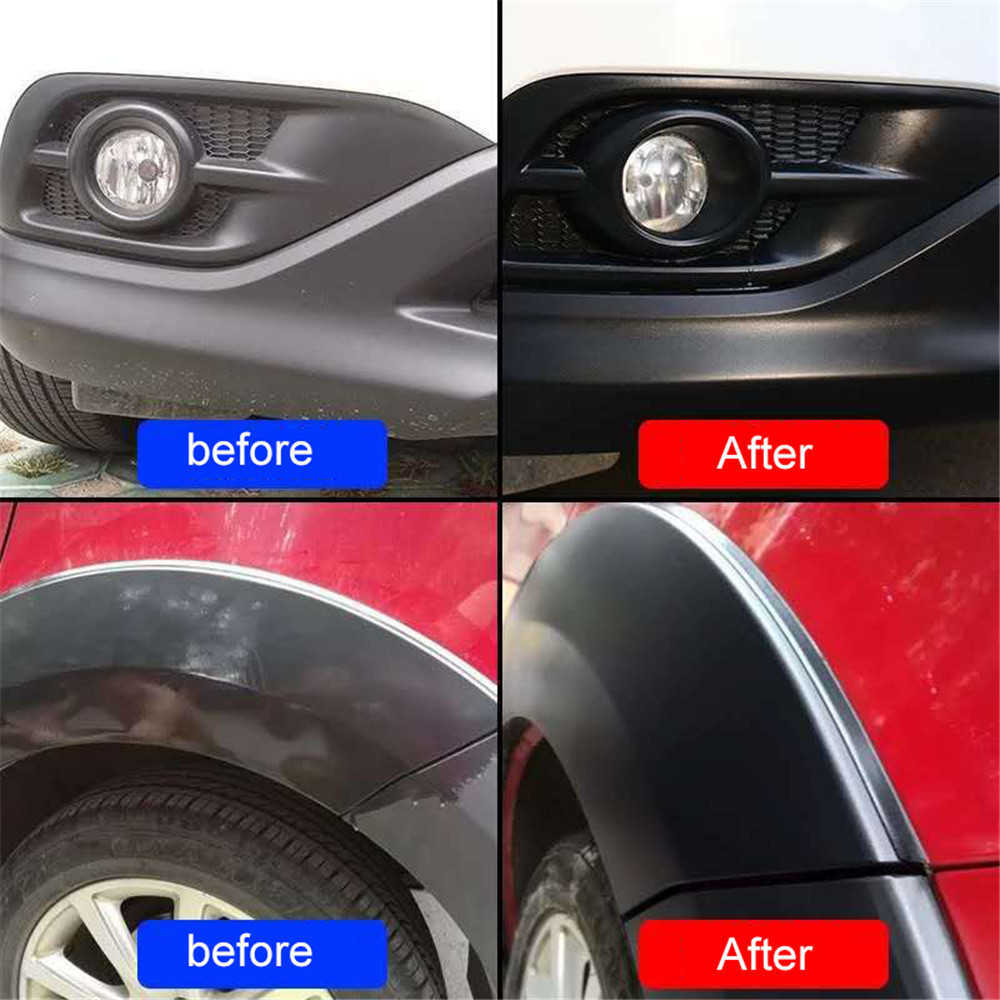 Bil Ny 30 ml Bilrenovering Automotive Plastic Renovering Agent Interiör Uppdatering Reparation och underhåll Spray Bil Lätt renare