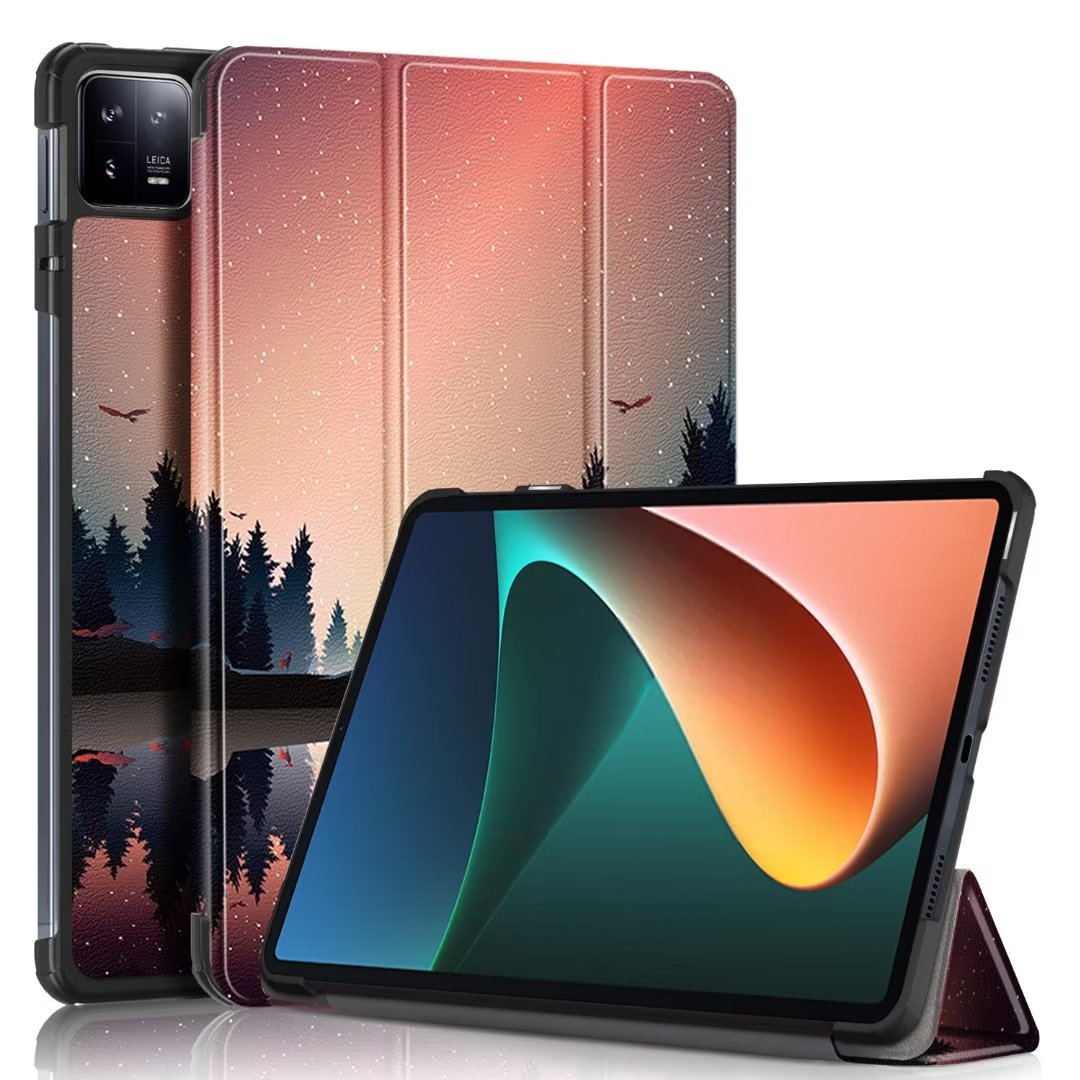 Smart Cases For Xiaomi Pad 6 5 Pro 11" Inch PU Leather TPU Cover Wake Sleep Function Tablet PC Fundas Case
