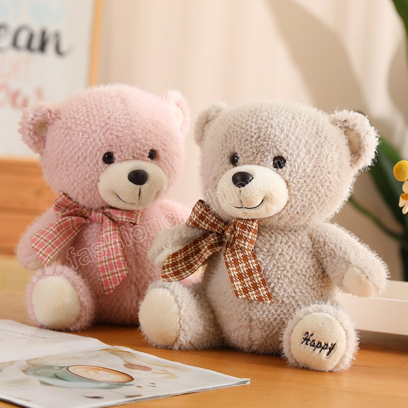 23/30cm Bella Bow-Knot Teddy Bear Doll Peluche Orso Giocattoli di peluche Presente Amanti Ragazze Regalo di compleanno bambini